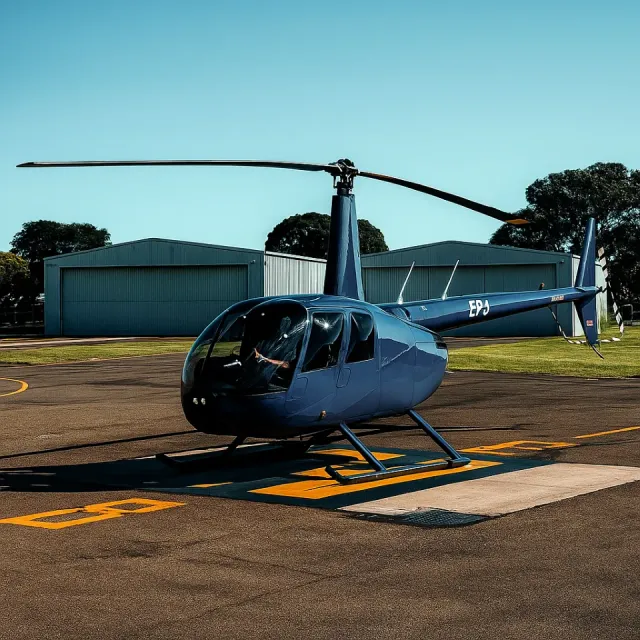 Chad Feierstein helicopter flight over Dominican Republic city and Caribbean Sea